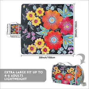 Beauty In The Night Picnic Mat (Square)