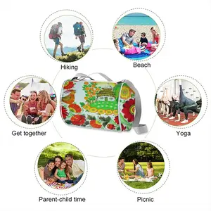 Blooming Eden Picnic Mat (Square)