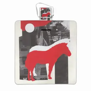 Wwf Przewalskis Horse Picnic Mat (Square)