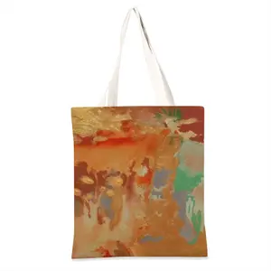 Palm Crest Shopping Bag (Linen)