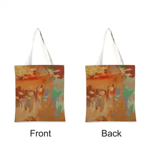 Palm Crest Shopping Bag (Linen)