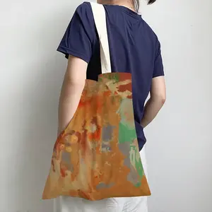 Palm Crest Shopping Bag (Linen)