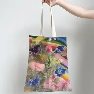 Colorful Society Shopping Bag (Linen)