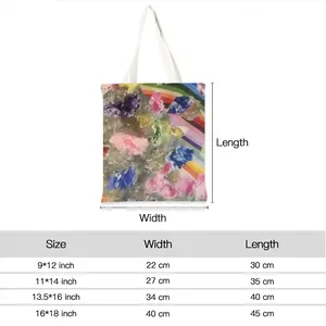 Colorful Society Shopping Bag (Linen)