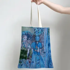 Way To Another World Shopping Bag (Linen)