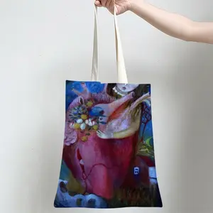 Guardian Of Heart Shopping Bag (Linen)