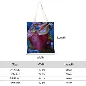 Guardian Of Heart Shopping Bag (Linen)