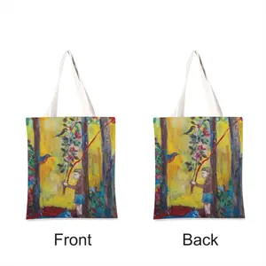 Angel Of Forest Shopping Bag (Linen)