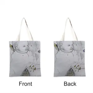 Baby - Drawing Pencil Shopping Bag (Linen)