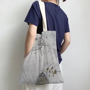 Baby - Drawing Pencil Shopping Bag (Linen)