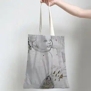 Baby - Drawing Pencil Shopping Bag (Linen)