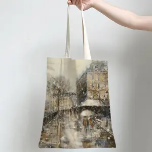 La Vie Parisienne Shopping Bag (Linen)