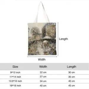 La Vie Parisienne Shopping Bag (Linen)