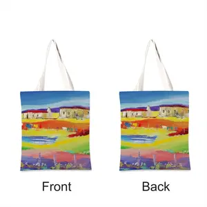 Rural Cottages Shopping Bag (Linen)