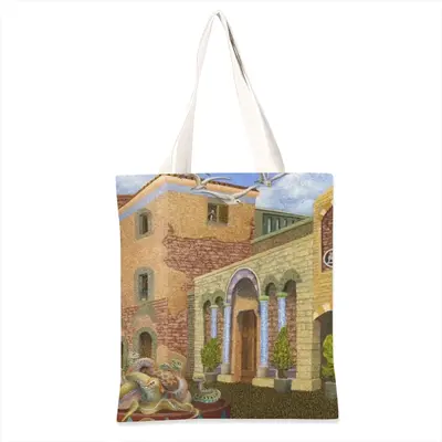 The Golden Age Shopping Bag (Linen)