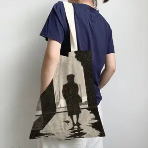 Anticipation Of A Moment Shopping Bag (Linen)