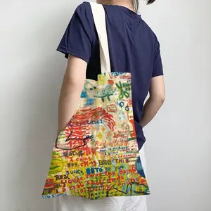 Artjpg Shopping Bag (Linen)