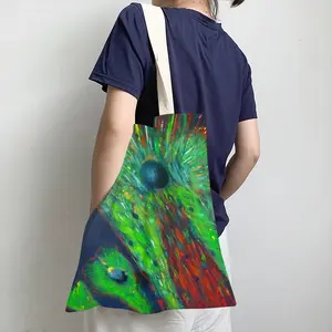 Cellular Universe Shopping Bag (Linen)