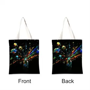 Dancing Cells K Shopping Bag (Linen)