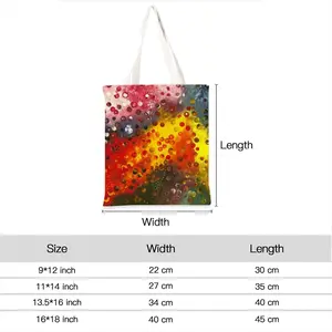 A Field Of Energy E Shopping Bag (Linen)