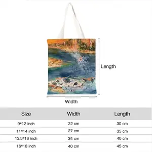 Angel Of My Land Shopping Bag (Linen)