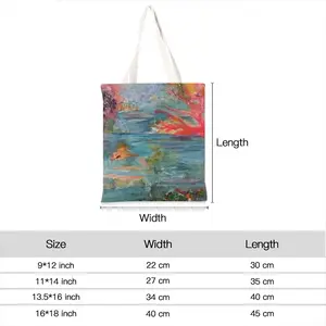 Alligator In Plastic River Shopping Bag (Linen)