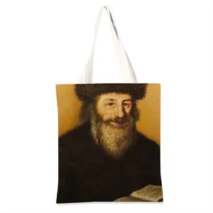 Rabbi Moses Sofer Shopping Bag (Linen)