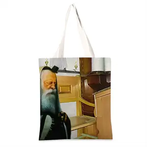 Lament Of The Temple Shopping Bag (Linen)