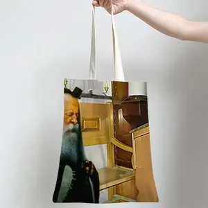 Lament Of The Temple Shopping Bag (Linen)