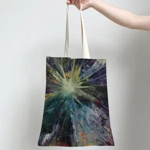 Chaos In The Space Shopping Bag (Linen)