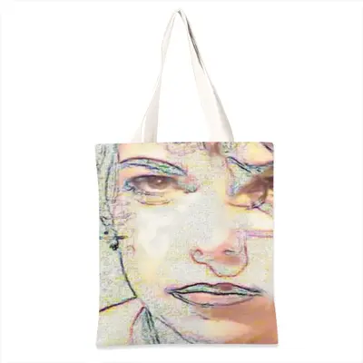 Anna Artsy Shopping Bag (Linen)