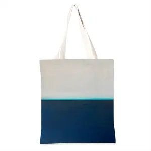 Charcoal White Teal Series 3 Shopping Bag (Linen)