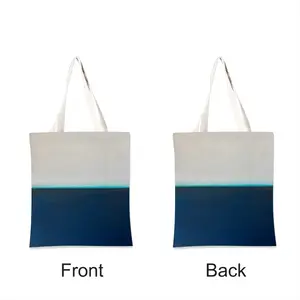 Charcoal White Teal Series 3 Shopping Bag (Linen)