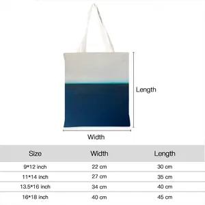 Charcoal White Teal Series 3 Shopping Bag (Linen)