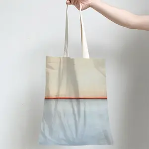 White Orange Series 3 Shopping Bag (Linen)