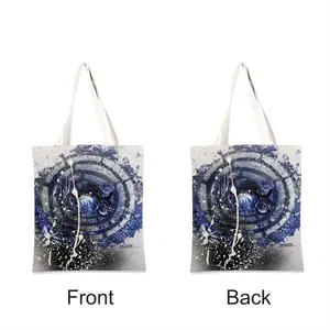 Basic Indigo Shopping Bag (Linen)