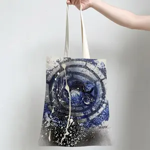 Basic Indigo Shopping Bag (Linen)