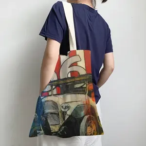 Route 66 Shopping Bag (Linen)