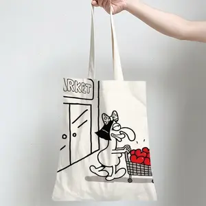 Love Shopping Shopping Bag (Linen)