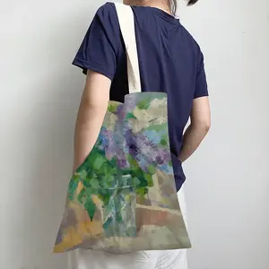 The Spring Flowers Shopping Bag (Linen)