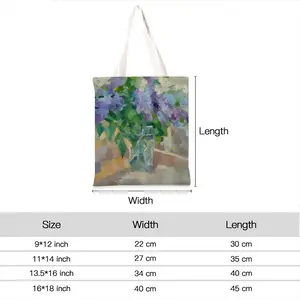 The Spring Flowers Shopping Bag (Linen)