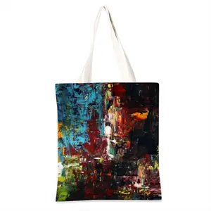 Magical Waterfall Shopping Bag (Linen)