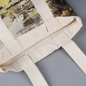 Beach And Rocks Shopping Bag (Linen)