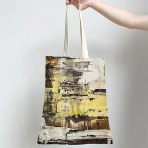 Beach And Rocks Shopping Bag (Linen)