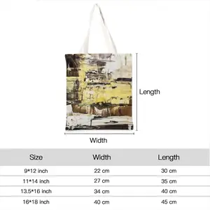 Beach And Rocks Shopping Bag (Linen)