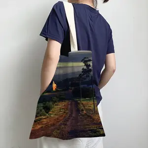 Australia Sunset Shopping Bag (Linen)