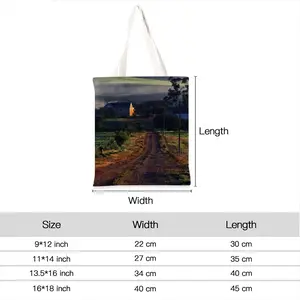 Australia Sunset Shopping Bag (Linen)