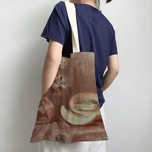 Autumn Still Life (Graphic) Shopping Bag (Linen)