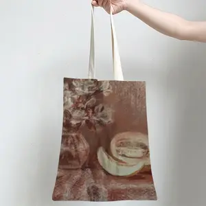 Autumn Still Life (Graphic) Shopping Bag (Linen)