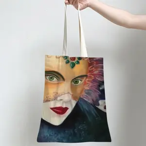 Mistery Masks Shopping Bag (Linen)